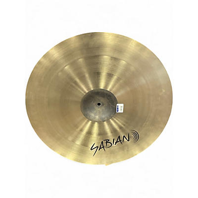 Used SABIAN 21in  SABIAN AAX Raw BELL DRY RIDE Cymbal