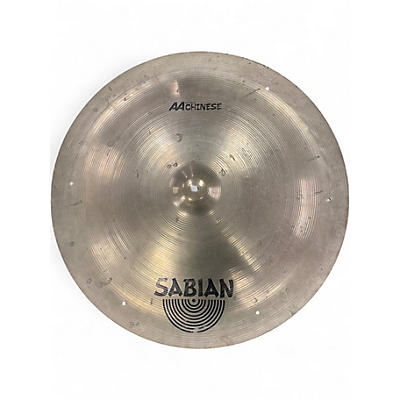 Used SABIAN 22in AA Chinese Cymbal