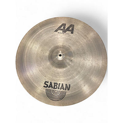 Used SABIAN 22in AA ROCK RIDE Cymbal