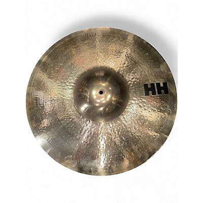 Used SABIAN 22in HH POWER BELL RIDE BRILLIANT  Cymbal