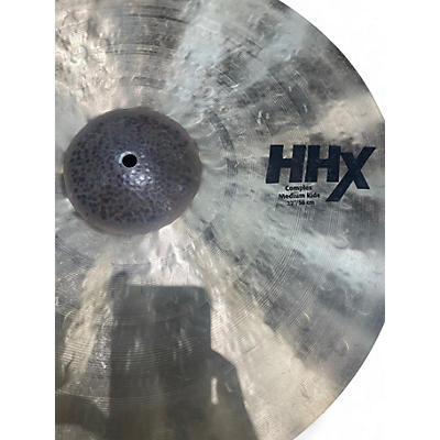 Used SABIAN 22in HHX MEDIUM RIDE Cymbal