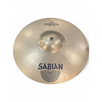 Used SABIAN 22in HHX Power Bell Ride Cymbal