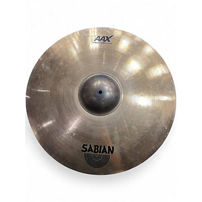 Used SABIAN 22in aax xplosion ride Cymbal