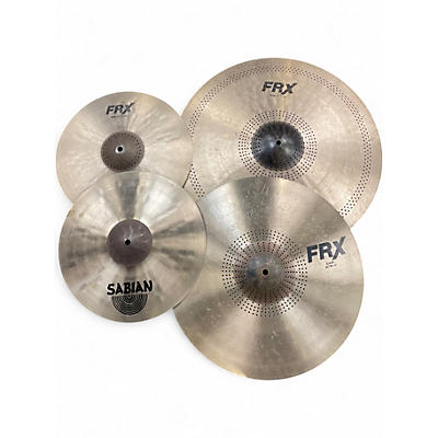 Used SABIAN 4 Piece FRX Cymbal