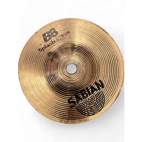 SABIAN Used SABIAN 6in B8 Splash Cymbal 22