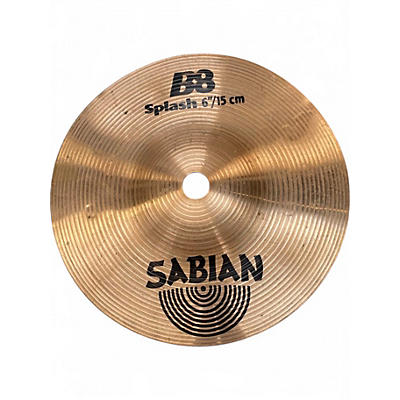 Used SABIAN 6in B8 Splash Cymbal