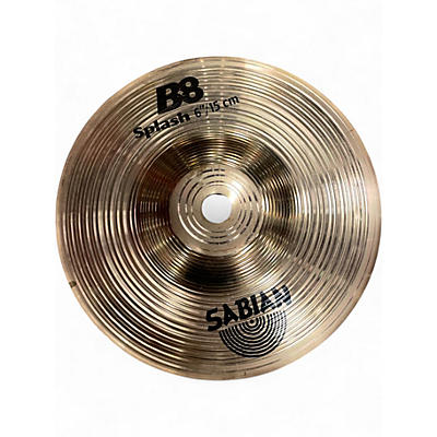 Used SABIAN 6in B8 Splash Cymbal