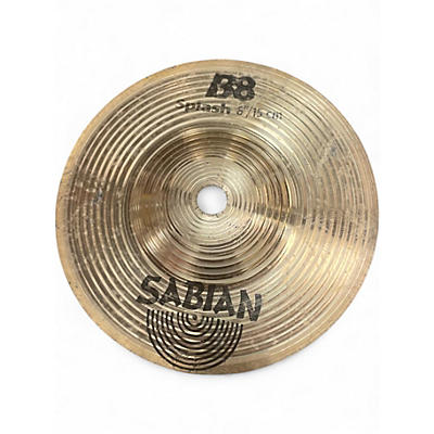 Used SABIAN 6in B8 Splash Cymbal