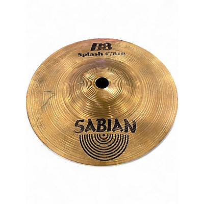 Used SABIAN 6in B8 Splash Cymbal