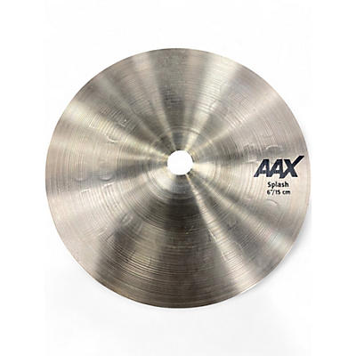 Used SABIAN 6in aax splash Cymbal
