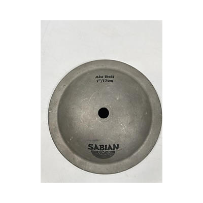 SABIAN Used SABIAN 7.5in Aluminum Bell Cymbal