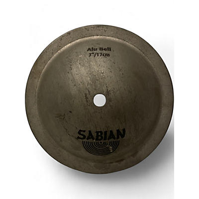 SABIAN Used SABIAN 7in Aluminum Bell Cymbal