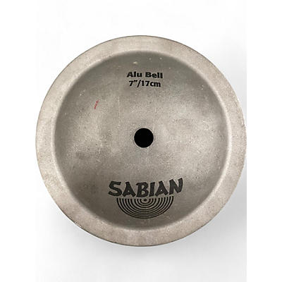 Used SABIAN 7in Aluminum Bell Cymbal