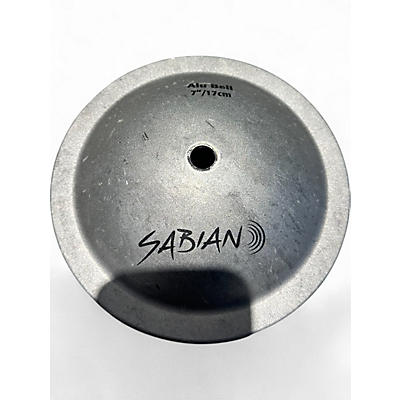 Used SABIAN 7in Aluminum Bell Cymbal