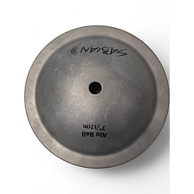 Used SABIAN 7in Aluminum Bell Cymbal