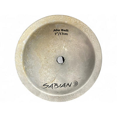 Used SABIAN 7in Aluminum Bell Cymbal