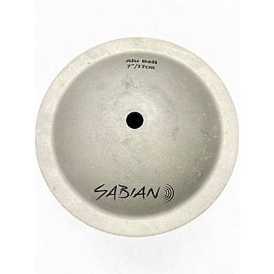 Used SABIAN 7in Aluminum Bell Cymbal