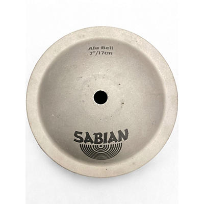 Used SABIAN 7in Aluminum Bell Cymbal