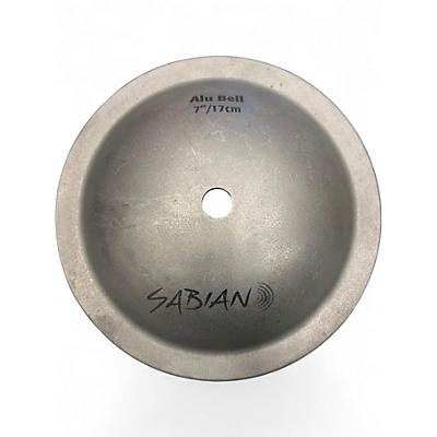 Used SABIAN 7in Aluminum Bell Cymbal