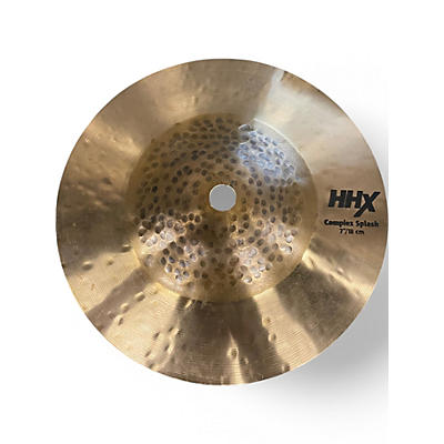 Used SABIAN 7in HHX Complex Splash Cymbal