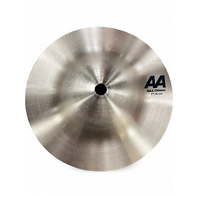 Used SABIAN 7in aa max chimes Cymbal