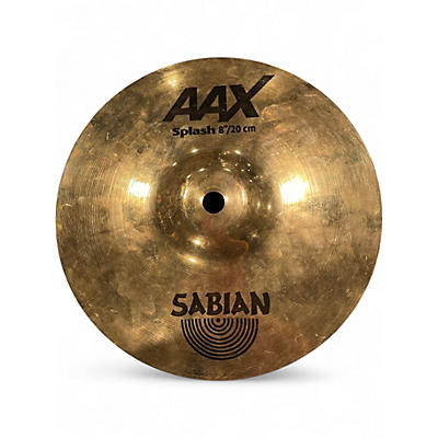 Used SABIAN 8in AAX SPLASH Cymbal
