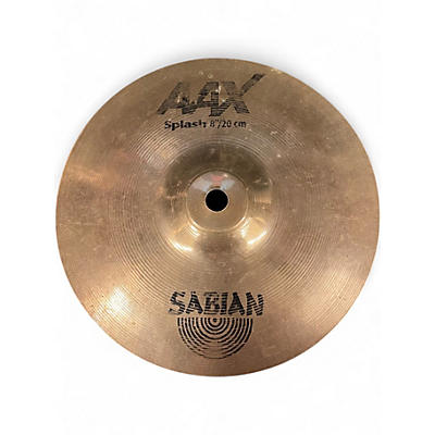 Used SABIAN 8in AAX SPLASH Cymbal