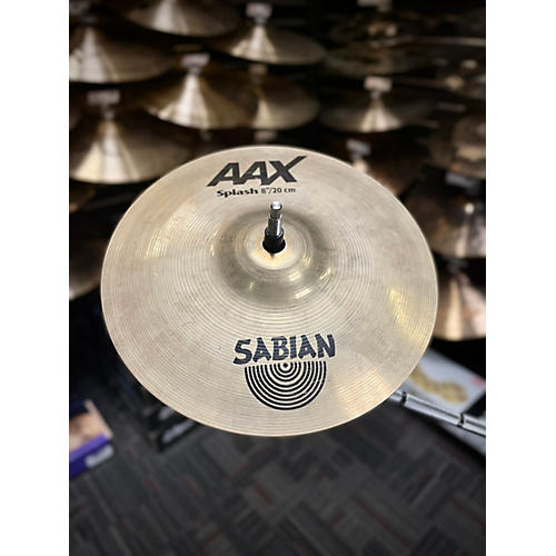 SABIAN Used SABIAN 8in AAX Splash Brilliant Cymbal 24