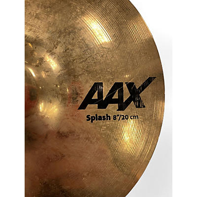 SABIAN Used SABIAN 8in AAX Splash Brilliant Cymbal