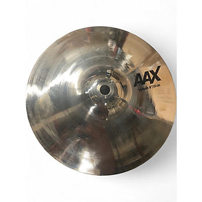 Used SABIAN 8in AAX Splash Brilliant Cymbal