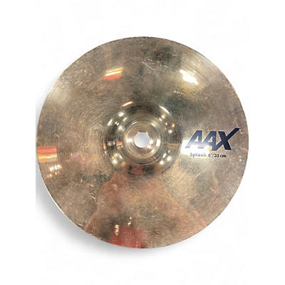 Used SABIAN 8in AAX Splash Brilliant Cymbal