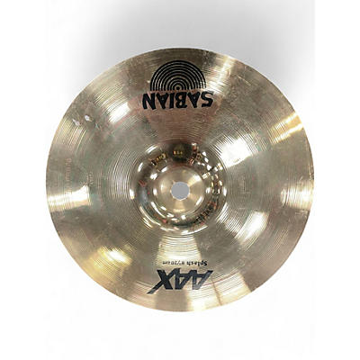 Used SABIAN 8in AAX Splash Brilliant Cymbal