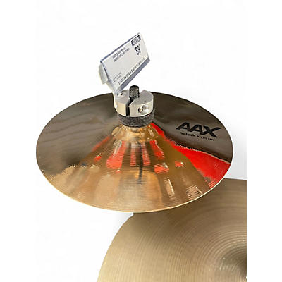 Used SABIAN 8in AAX Splash Brilliant Cymbal