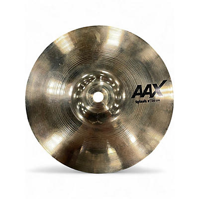 Used SABIAN 8in AAX Splash Brilliant Cymbal