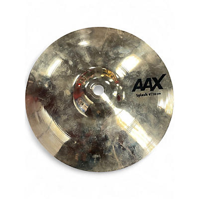 Used SABIAN 8in AAX Splash Brilliant Cymbal