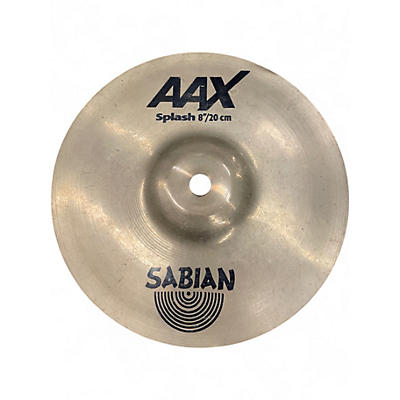 Used SABIAN 8in AAX Splash Cymbal