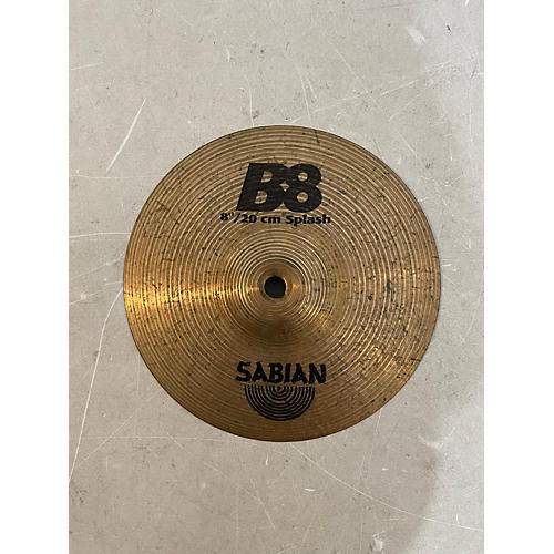 SABIAN Used SABIAN 8in B8 Splash Cymbal 24