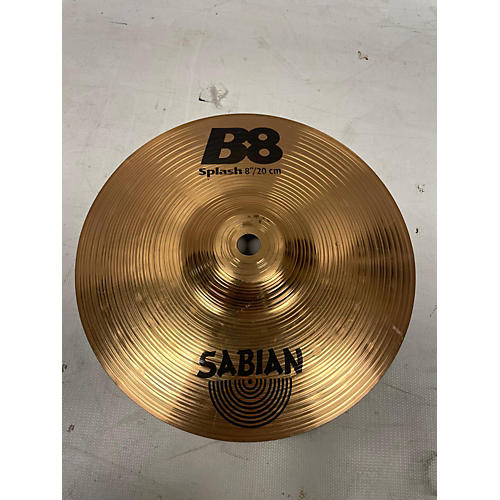 SABIAN Used SABIAN 8in B8 Splash Cymbal 24