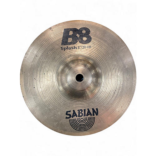 Used SABIAN 8in B8 Splash Cymbal 24