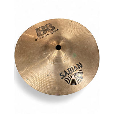 Used SABIAN 8in B8 Splash Cymbal
