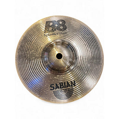 Used SABIAN 8in B8 Splash Cymbal