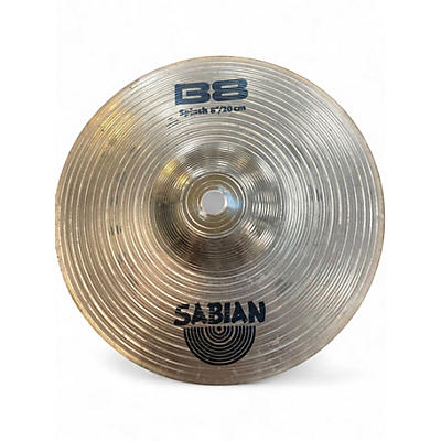 Used SABIAN 8in B8 Splash Cymbal