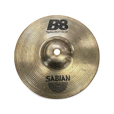 Used SABIAN 8in B8 Splash Cymbal