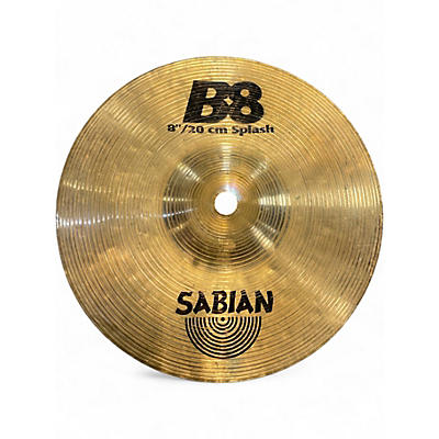 Used SABIAN 8in B8 Splash Cymbal