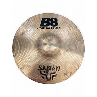 Used SABIAN 8in B8 Splash Cymbal