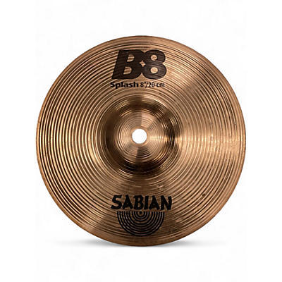 Used SABIAN 8in B8 Splash Cymbal