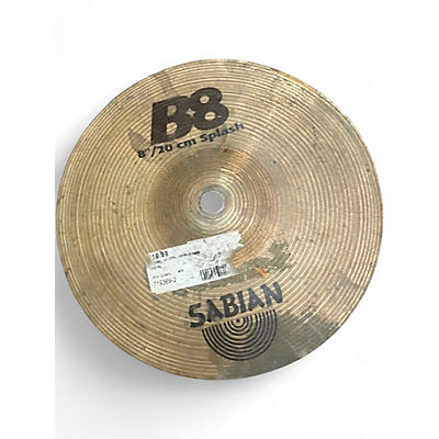Used SABIAN 8in B8 Splash Cymbal