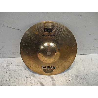 SABIAN Used SABIAN 8in B8X SPLASH Cymbal