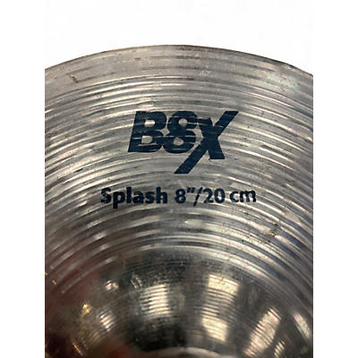 Used SABIAN 8in B8X SPLASH Cymbal
