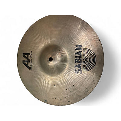 Sabian Used SABIAN AA Mini Hi Hat Pair Cymbal